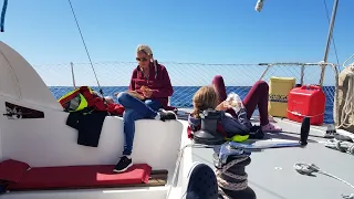 Episode 25   Sines to Belixe and we Sail into a 40 Knot Blow!