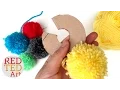 Download Lagu How to make a Pom Pom maker Tutorial (Craft Basics - Yarn Pom Pom)