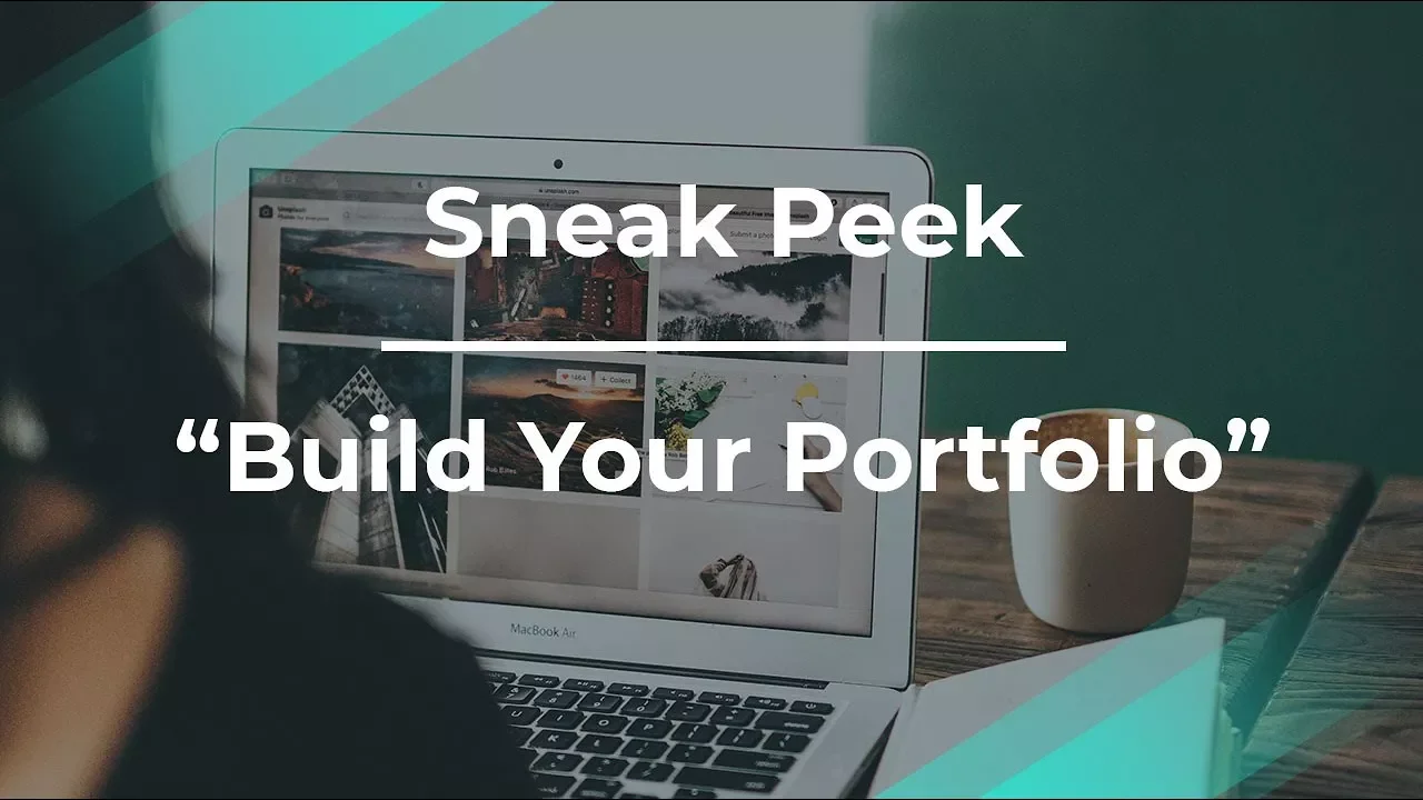 Sneak Peek: Build Your Portfolio by Google Product Manager - YouTube thumbnail