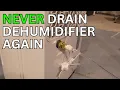Dehumidifier Drain Hose Set-up