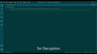 Program to string in C Language