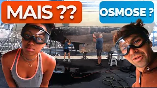 Mettre la coque À NUE ?? c’était pas prévu  ( voilier Coraille II  )