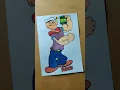 Download Lagu 🛶 Popeye 🛶 #shorts #sabpc #shhivaaartbook