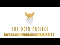 The Odin Project JavaScript Fundamentals Part 1 Episode 49