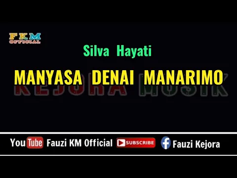 Download MP3 MANYASA DENAI MANARIMO - Silva Hayati (Karaoke/Lirik)