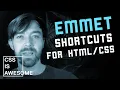 Emmet shortcuts for