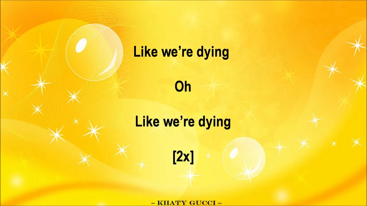 Kris Allen -- Live Like We're Dying (Lyric)