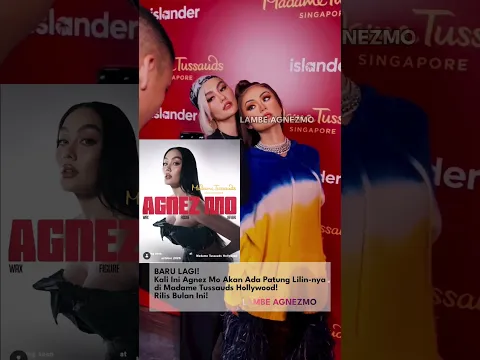 Agnez Mo Madame Tussauds Hollywood #agnezmo