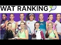 wta rankings list wta rankings wat 2023