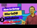 29-How to setup MariaDB Database with Docker - 2 Demo Docker Tutorial for Beginners Hindi