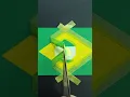 Drawing Brazil flag