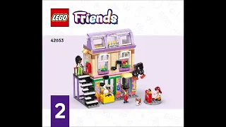 LEGO 42653 Instructions | Friends | Music Shop & Apartment | Book 2 | Heartlake City