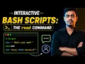 11 11 Interactive Bash Scripts The read Command DevOps