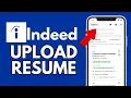 How to Upload Resume on Indeed App 2024