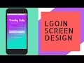 Ionic 3-Login Screen Design