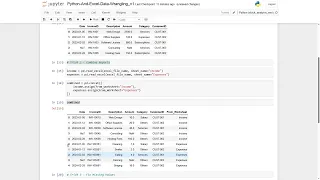 Python And Excel Data Wrangling