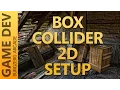 Box Collider 2D in Unity - 2D Game Development With Unity