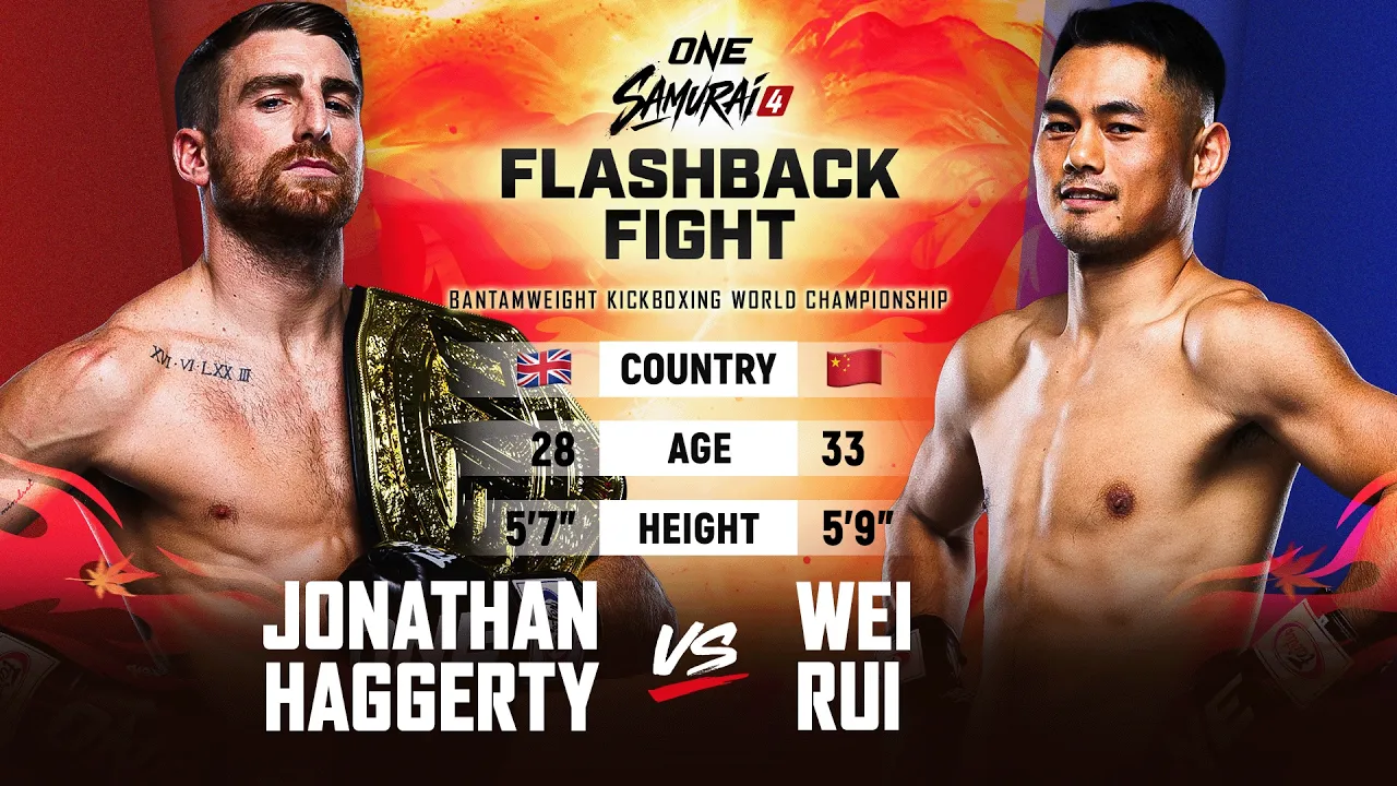 SILENCING China's Top Kickboxer 🥊💥 Jonathan Haggerty vs. Wei Rui | Kickboxing Full Fight