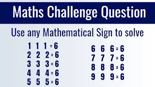 Genius-Level Math Puzzle Can You Add the Correct Sign