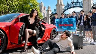 Poor stu hit by rich school beauty s Ferrari unlocks system by chance turns life around