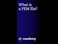 What s a PEM file
