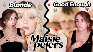 Download MAISIE PETERS giving me whiplash with Blonde \u0026 Good Enough | Reaction MP3