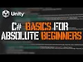 Want to Start Writing Code in Unity Start Here Unity C Basics Part 1 - Writing Your First Script