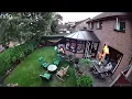 Garden explosion caught on ring