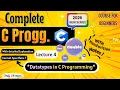 Datatypes in C Programming Lecture 4 C Programming Full course for Beginners