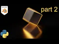 Beginner Blender Python Tutorial Rolling Cube Part 2