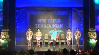 tari pembuka dan gedog tayub lumajangan