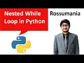 Nested While Loop in Python Loops in Python Python Full Course for Beginners in Hindi Urdu