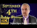 September 4 Zodiac Horoscope and Birt ay Personality September 4th Birt ay Personality Analysis