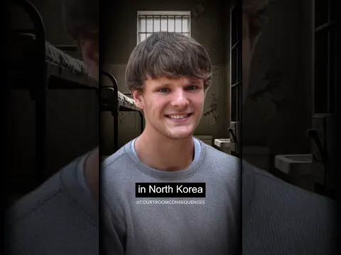 American Man Caught Stealing In North Korea Sentenced to DEATH... #fyp #viral #trending #courtroom