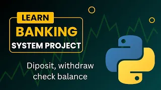 create a banking system using python for beginner check balance deposit wit raw money