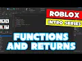Roblox Scripting Basics Functions Returns