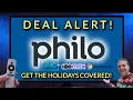 WOW Philo DEAL ALERT