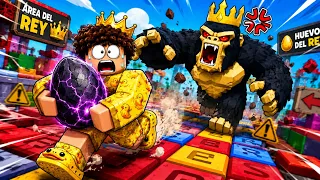 ROBÉ EL HUEVO PROHIBIDO DEL GORILA Y TODO SALIÓ MAL ROBLOX