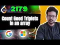 2179 Count Good Triplets in an array LeetCode