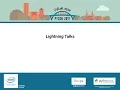 Lightning talks May 21th 2017 Morning session