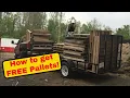 HOW TO GET FREE PALLETS