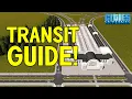 Creating Effective Transit in Cities Skylines - Solving Traffic the Right Way