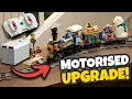 Ik heb een motor toegevoegd aan de NIEUWE LEGO Holiday Express-trein!