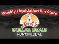 JACK S DOLLAR DEALS HUNTSVILLE BIN STORE 5 FRIDAY SNEAK PEEK 03-11-22 CRAZY BIN DEALS