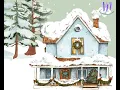 House Printable for Holiday Wall Art Christmas Winter Print Snow Forest Farmhouse