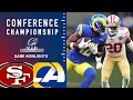 49ers vs Rams NFC Championship Highlights NFL 2021