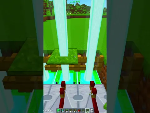Minecraft Cool Laser Door💀#shorts #minecraft #hacks