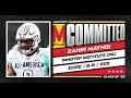 WATCH 4-star Edge Zahir Mathis commits to Maryland No 166 overall prospect