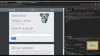 Project1 CS50 s Web Programming with Python and JavaScript