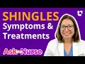 Do I have Shingles Symptoms Treatments - Ask A Nurse LevelUpRN
